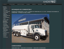 Tablet Screenshot of andritec.cl